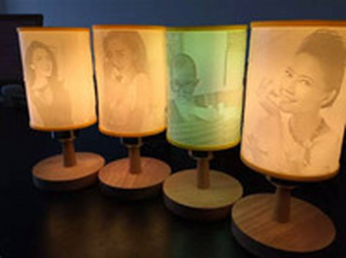 浮雕灯是怎么制作的 需用可透光材料的3D打印